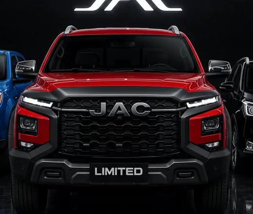Camioneta JAC en showroom